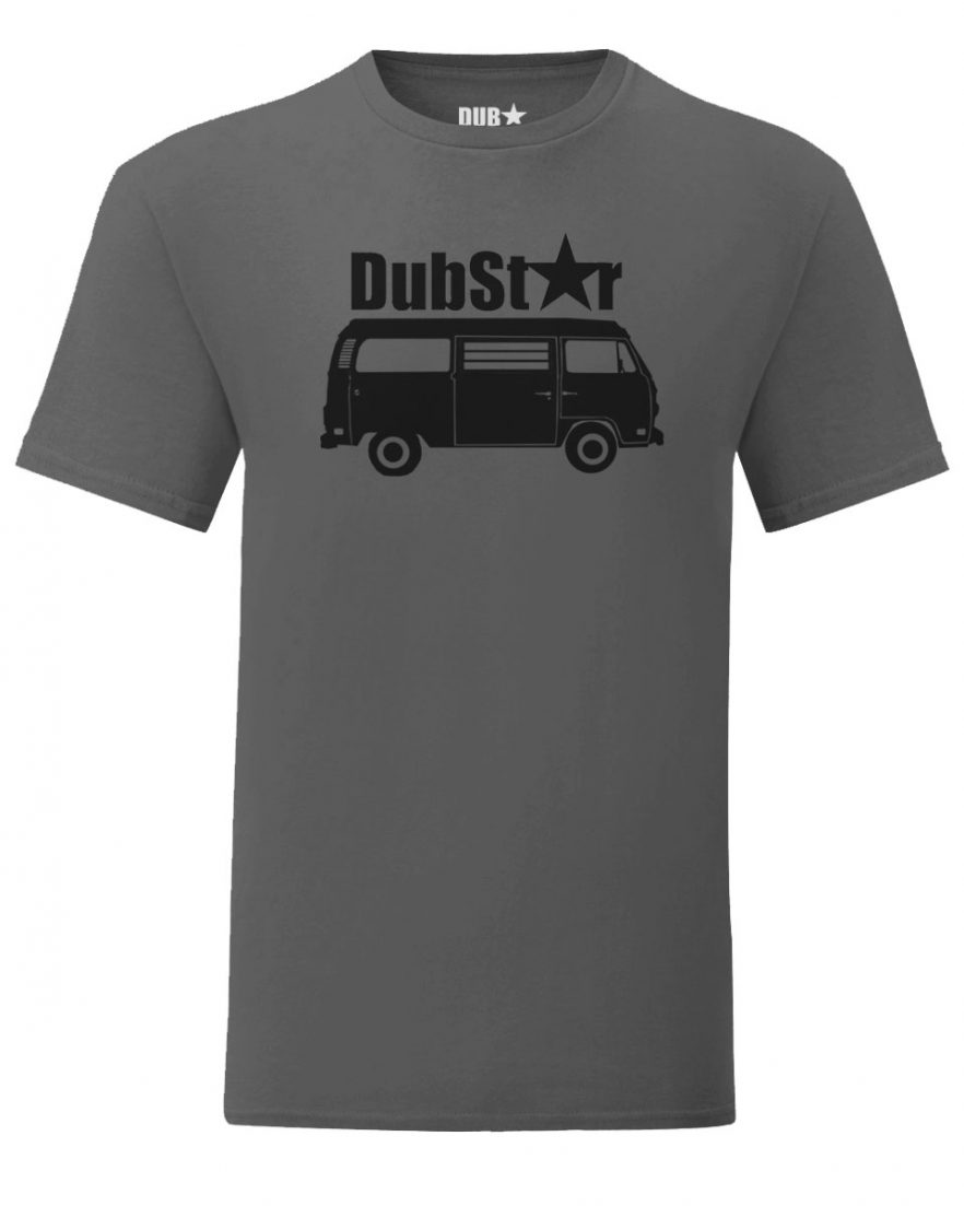 vw t2 tee - charcoal