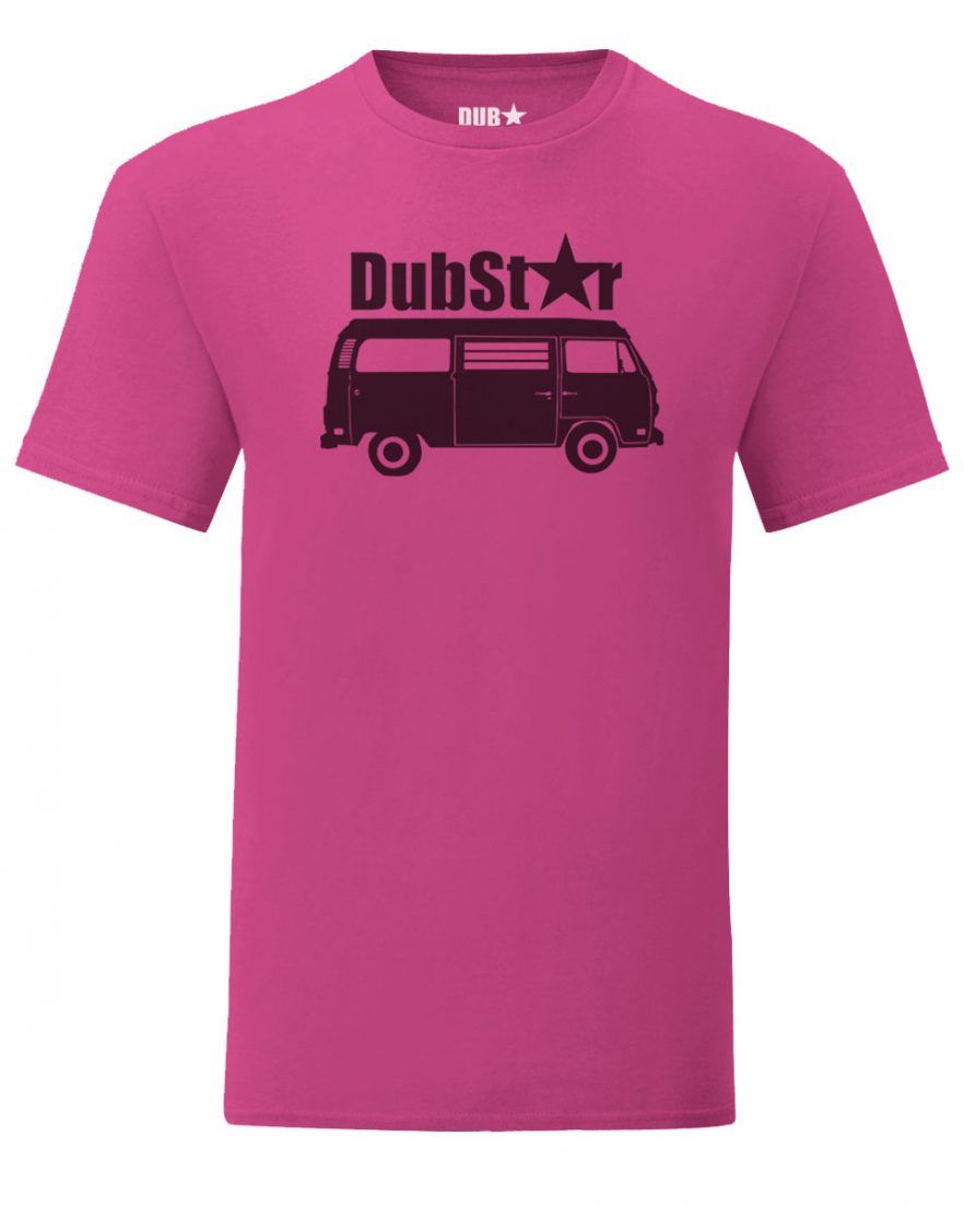 vw t2 tee - pink