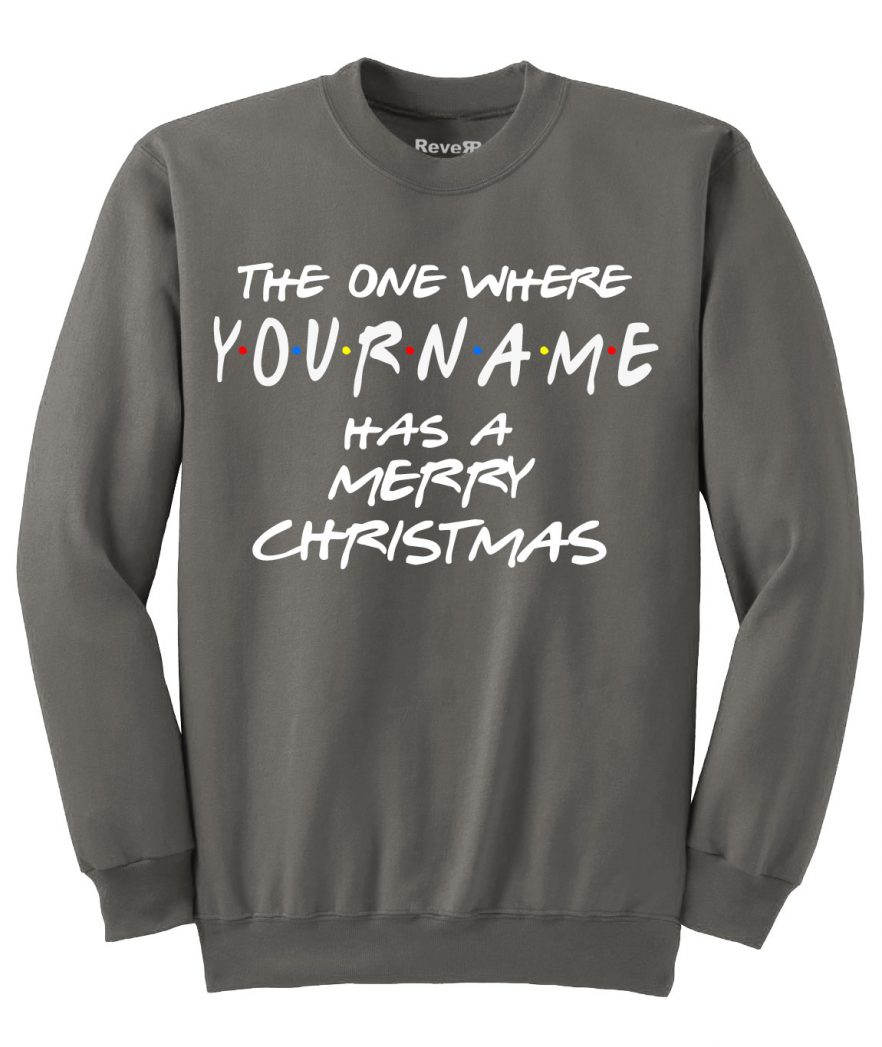 Friends sweater - charcoal