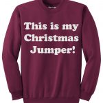 My Christmas Jumper - Maroon