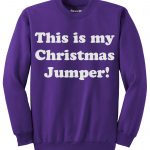 My Christmas Jumper - Purple