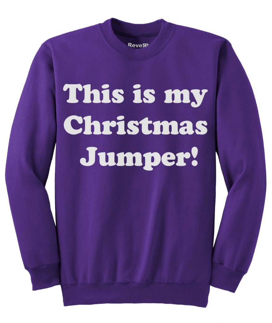 My Christmas Jumper - Purple
