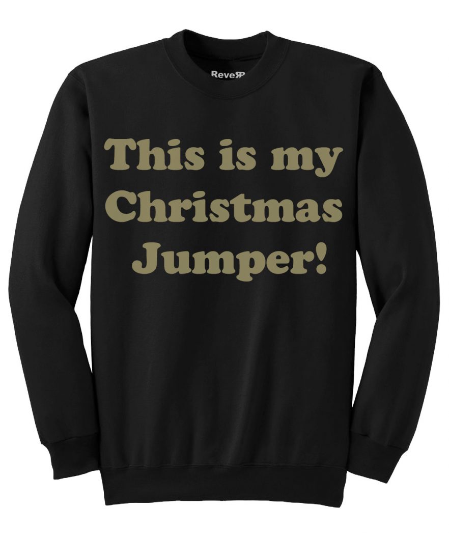 My Christmas Jumper - Black