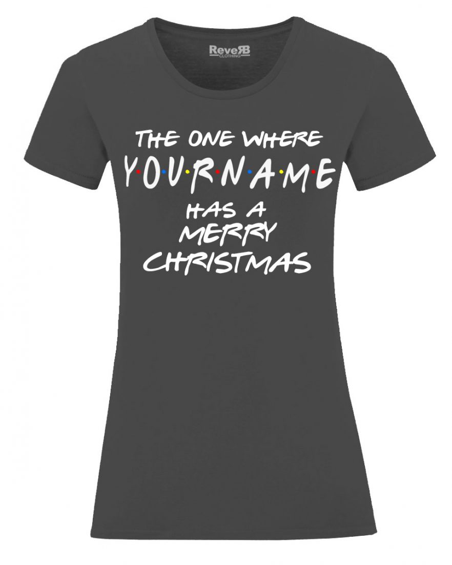 Friends tee - charcoal