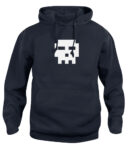 Scott Pilgrim 8 Bit Skull Hoodie XS-XXL