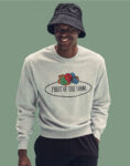 Fruit of the Loom Vintage Sweatshirt for both Men or Women Size S-XXL