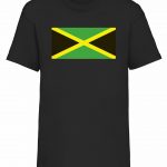 Children's Jamaica National Flag T-Shirt Ages 3-13yrs - Image 2
