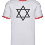 Mens Ancient Star of David symbol T-shirt. Various Styles & Sizes Small to 3XL - Image 7