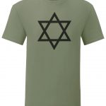 Mens Ancient Star of David symbol T-shirt. Various Styles & Sizes Small to 3XL - Image 18