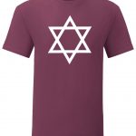 Mens Ancient Star of David symbol T-shirt. Various Styles & Sizes Small to 3XL - Image 13